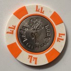 Lady Luck Hotel Casino  1 Casino Gaming Poker Chip - Las Vegas  Nv