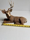 Vintage 1984 Homco Resting Deer Buck Stag Resin Figurine  267
