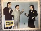 Vintage 1950 Lobby Card Set  7  Women From Headquarters Crime Caper  Fine Cond 