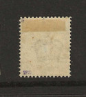 Great Britain Scott  107 Used 1884 Victoria 1 Shilling Green Numeral Cancel F vf