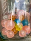 Vintage Lucite Bubble Balls Lot  30    Mid Century Modern Acrylic Spheres Decor