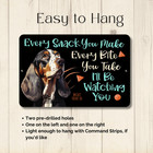 Basset Hound Every Snack You Make Sign Dog Treat Metal Tin Funny Wall Art Gift