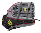 Wilson A450 11 5  Youth Baseball Glove - Gray black yellow -right Hand Throw
