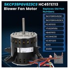 Blower Fan Motor 5kcp39pgv623cs Hc45te113 For Carrier Bryant Payne Furnace 3 4hp