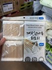 3 Packs Bamboo Cotton Swabs 400pcs Each Natural Wooden Stick Ear Cleaning