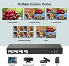 New Mt-viki 4x4 4k Seamless Hdmi Matrix W web Gui  Video Wall Controller 2x2