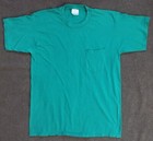 Vintage 1989 Rolling Stones Parking Lot Pocket T-shirt Sz Large Usa