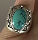 Beautiful Carolyn Pollack  Relios Sterling Silver   Turquoise Ring