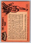 1966 Topps Batman Black Bat Card  16 The Penguin s Trap