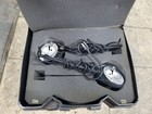 Abex Pop-up Display System For Trade Shows W  Abex Lights   Case With Wheels