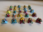 Lot Of 25 Mexican Folk Art Bobble Head Turtles Hand Crafted Painted 