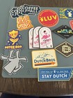 Dutch Bros Coffee Sticker Lot Of  28  All Together Some Duplicates