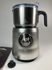 Breville Milk Cafe Bmf600xl Milk Frother Electric Stainless Steel Steamer W Manu