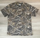Busch Light Beer Mens Large Camo S s T-shirt Nwt Rodeo Horses