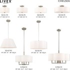 2-light Brushed Nickel Ceiling Mount