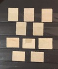 Stamps Newfoundland Lot Of 10 Mint No Gum Issues Of 1897 - 1933 See Details