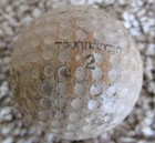 Vintage Used Dimple Golf Ball-the Tournament