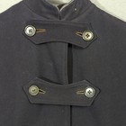 Brucks True Vintage Nurse Cape Os Blue Red Wwii 40 s 50 s Antique Nursing Cloak