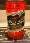 1960s Carling Black Label Beer Flat Top Can Baltimore  Md