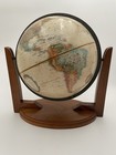 Vintage  Replogle  world Classic  Series Globe Solid Wood Base