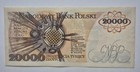 Poland Banknote 20000 Zlotych 1989 Xf Extremely Fine 