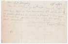 Rare Letter About Land - Buffalo Creek Railroad - Toughey 1896 Saur Buffalo Ny