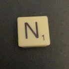 Tile Lock Scrabble Game Edition Replacement Pieces   Parts Snap 2013 Hasbro