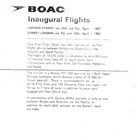 Australia 1st Flight Cover B o a c sydney To London Via Pacific   U s a 