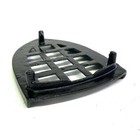 1800s Antique Sad  Flat Iron Trivet Stand  Unsigned  Gate Marks   Black Restored