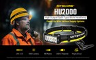 Nitecore Hu2000 2000 Lumen Headlamp Compatible With External Usb-c Power Sources