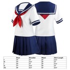 Japanese Jk School Uniform Sailor Dress Anime Shoujo Cosplay Costume Halloween