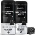 Streak-free Electronic Screen Cleaner Wipes 80 Count - Tv  Laptop  Iphone  Ipad 