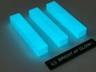 Bright Af Glow      Aqua   2 Pack  Hang Tags 10mm X 50mm  Safety Grade Glow   Aqua