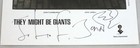 They Might Be Giants Signed Promo Photo John Flansburgh   Linnell 1989 Elektra