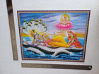 Vishnu Lakshmi On Sheshnag  Brahma - Normal Poster 8 5x11