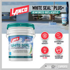 White-seal Plus 1 Gal  100  Acrylic Elastomeric White Reflective Roof And Rv Sea