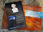 Vintage The Lion King Broadway Playbill Sept 2004 Ticket Stub Merchandise Bag