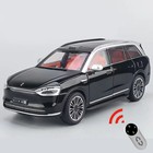 1 24 Key Version Aito M9 Suv Alloy Diecast Car Model New Energy Sound Light Gift