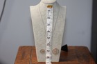 Cross Shaped Pendant Necklace Sterling Silver