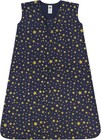 Soft And Lightweight Cotton Baby Sleeping Bag In Gold Navy Star - Ages 6-12 Mo