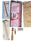Vtg Marking Tools Tracing Paper Pencil Chalk Wheel Dritz Grants Sewing Quilting