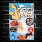 Man Up   Grow A Pair Of Balls Funny Gag Prank Joke Novelty Gift - Grows In Water