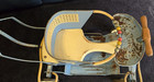 Vintage 1940   s Taylor Tot Baby Stroller Walker Scooter Buggy Blue White W Handle