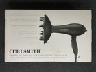 Curlsmith Defrizzion Hair Dryer 1875w Ionic Cool Shot W  8in Xxl Diffuser Black