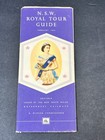 1954 Royal Tour Nsw New South Wales Australia Queen Elizabeth Guide Map Itineray