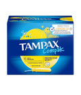 6 X Tampax Compak Regular  Tampons 16 Pcs 