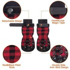 Non-slip Dog Socks Knitted Pet Puppy Shoes Paw Print For Small Medium Large Dogs
