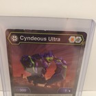 Bakugan Cyndeous Ultra B300 Black Darkus Battle Planet With Card