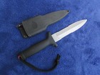 Rare Vintage Us Original Bear Mgc Gerber Dagger Style Fighting Knife And Sheath