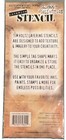 Tim Holtz Layering Stencil Eye Chart Number   Letters Ths010